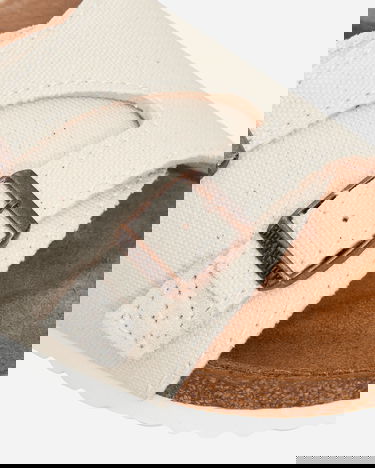 Tenisky a topánky Birkenstock Zürich Suede Canvas Sandals Biela | 1028800, 6