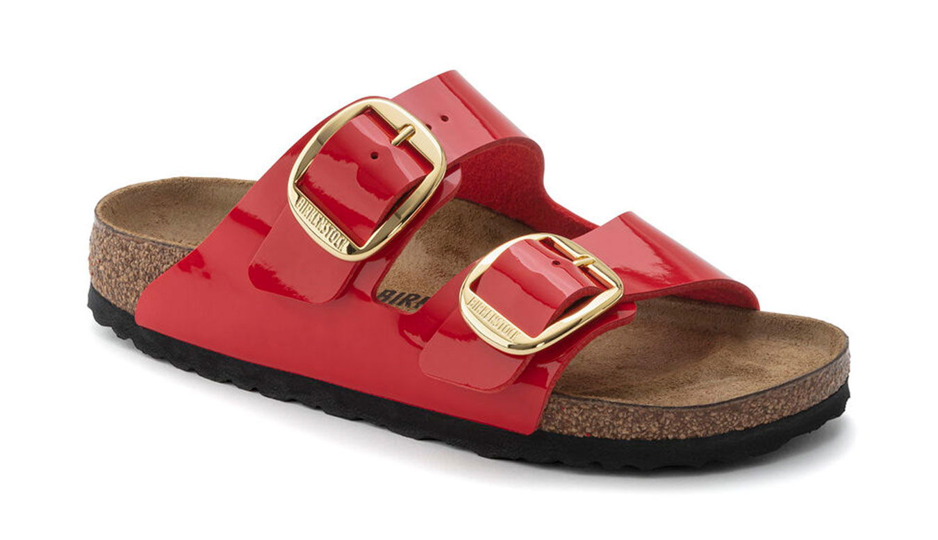 Tenisky a topánky Birkenstock Arizona Big Buckle Birko-Flor Červená | 1019819, 0