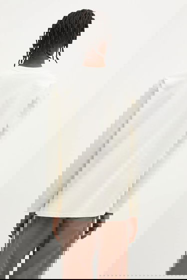 Tričko Carhartt WIP Carhartt WIP Long Sleeve T-Shirt with Logo Béžová | I029955.NATURAL, 2