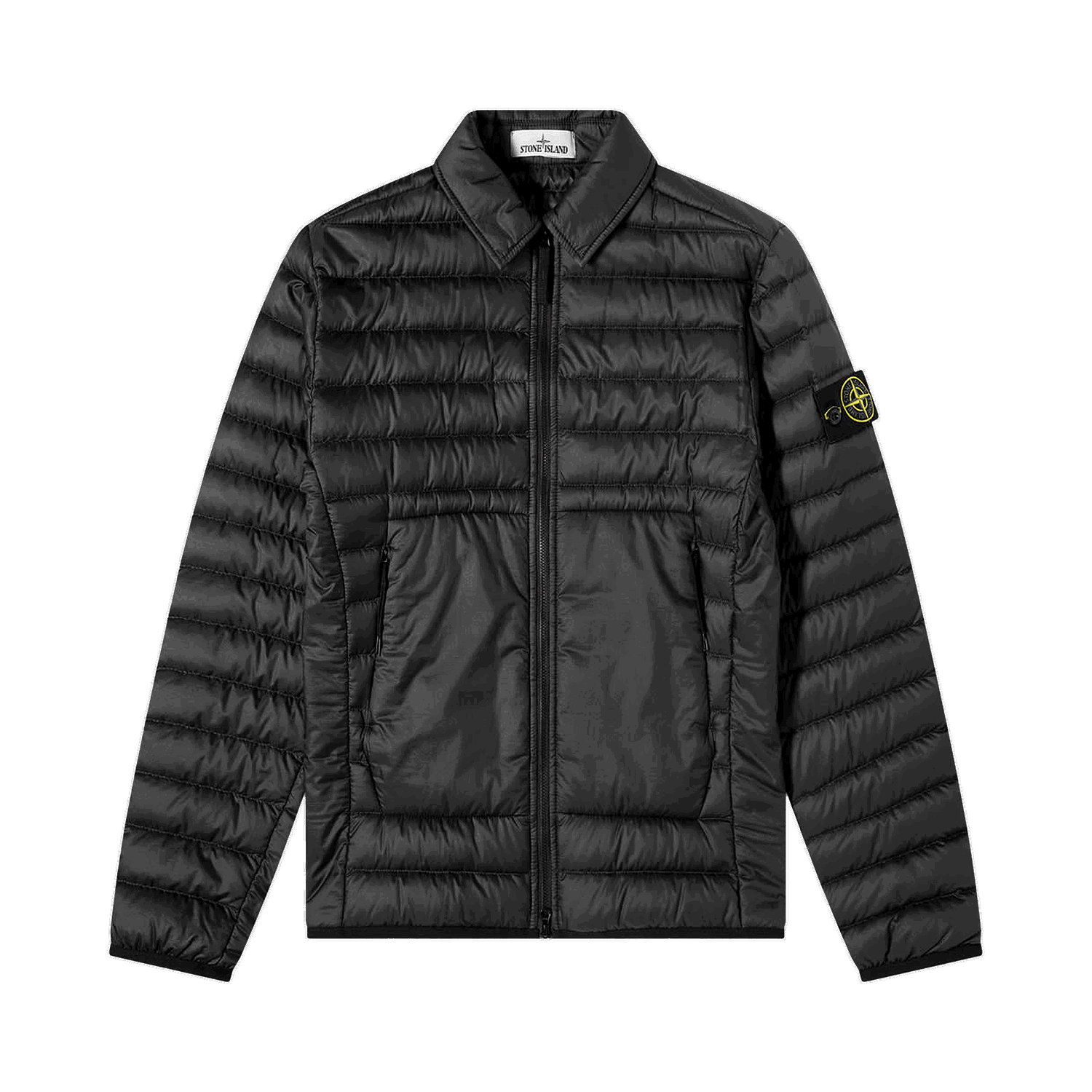 Bunda Stone Island Light Down Shirt Jacket Čierna | 761542124 V0029, 0