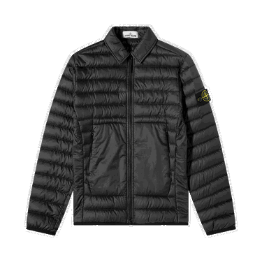 Bunda Stone Island Light Down Shirt Jacket Čierna | 761542124 V0029, 0