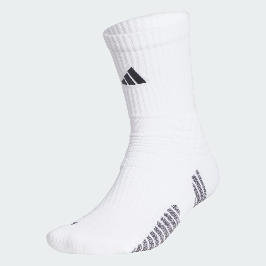 Ponožky adidas Performance Basketball Crew Socks Biela | IU2190, 0