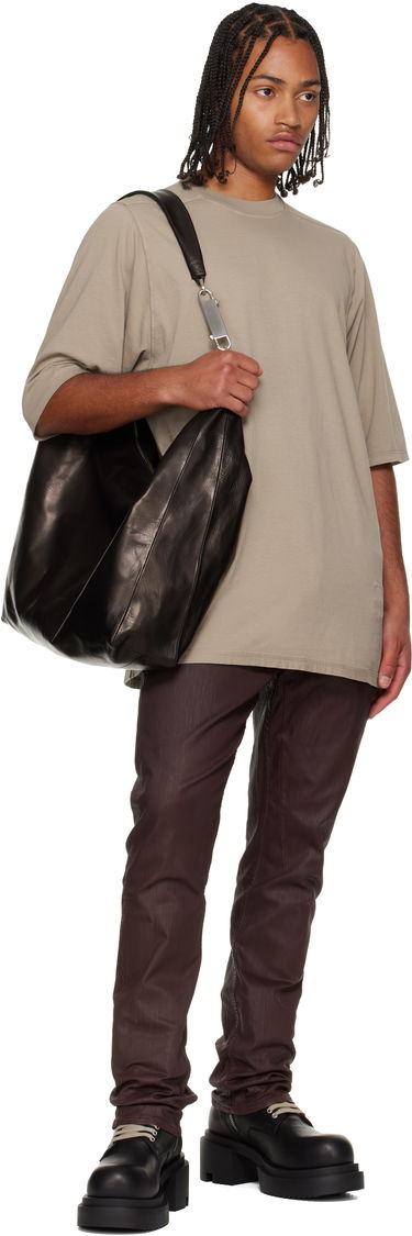 Tričko Rick Owens Concordians Oversized T-Shirt Béžová | DU02E7262 FSLP, 3