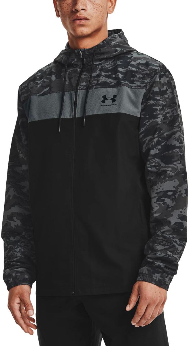 Vetrovka Under Armour Sportstyle Camo Hooded Windbreaker Čierna | 1361622-001