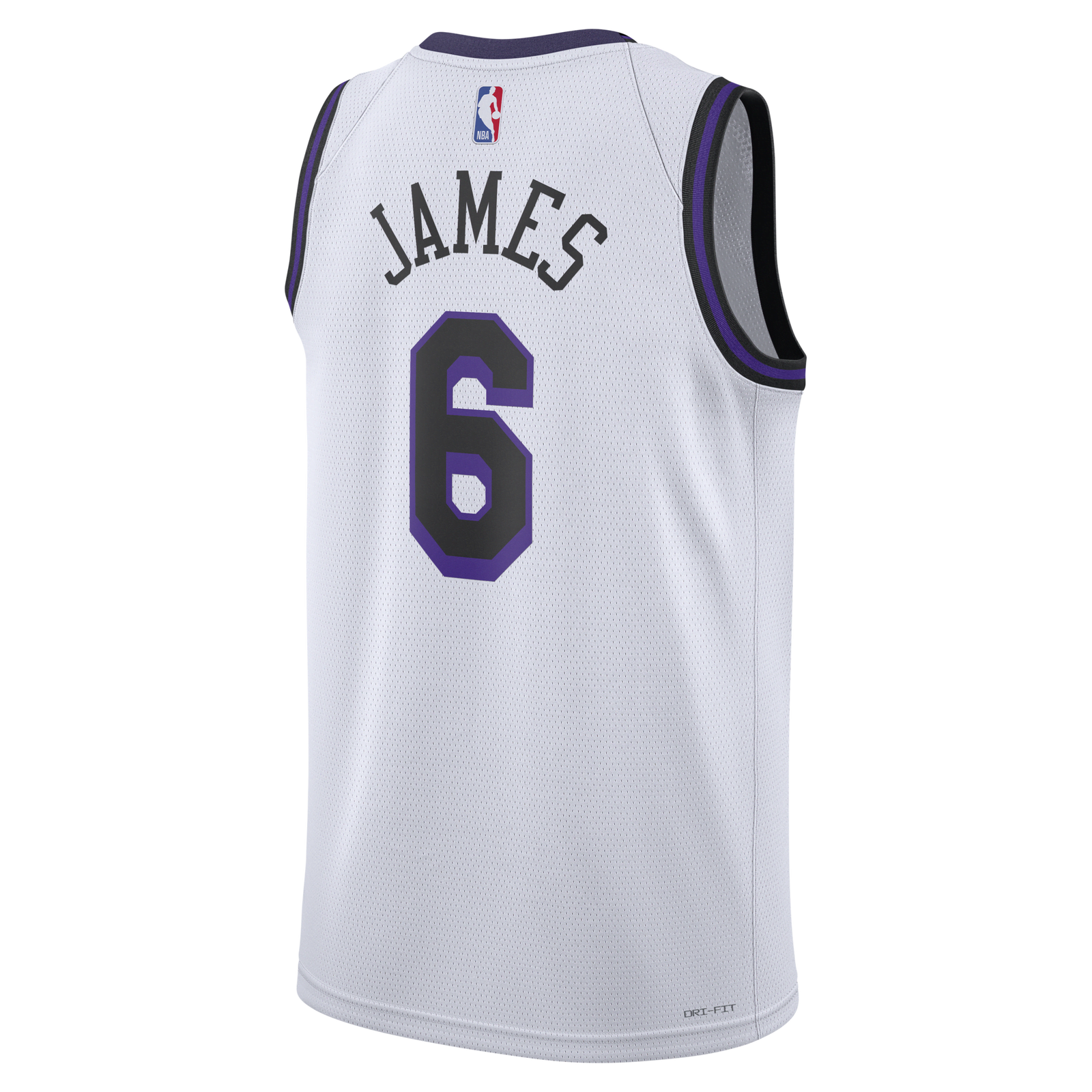 Dri-FIT NBA LeBron James Los Angeles Lakers City Edition 2022 Swingman Jersey