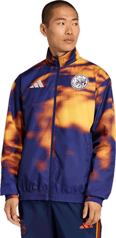 Vetrovka adidas Performance Ajax Amsterdam x ID&T Graphic Track Top Rôznofarebný | JZ1585, 4