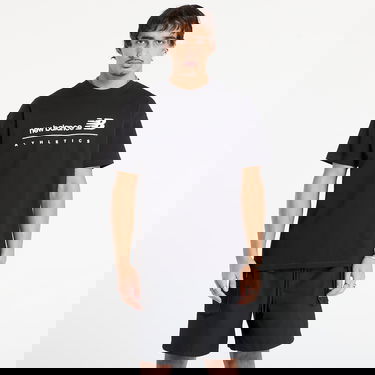 Tričko New Balance Linear Graphic T-Shirt Čierna | MT53525BK, 0