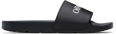 Tenisky a topánky Off-White Black Bookish Pool Slides Čierna | OWIU001C99MAT0011001, 0