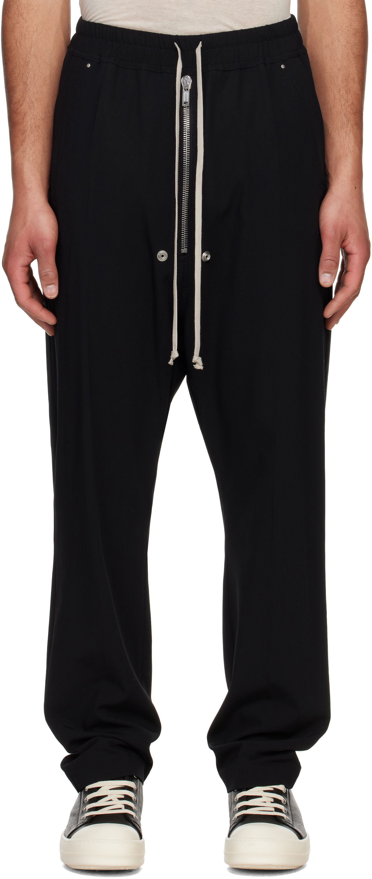 Nohavice Rick Owens Rick Owens Hollywood Bela Trousers Čierna | RU01E5361 WLP, 0