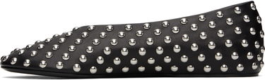 Tenisky a topánky Jil Sander Jil Sander Studded Leather Ballerina Flats Čierna | J15WZ0026_P8173, 2