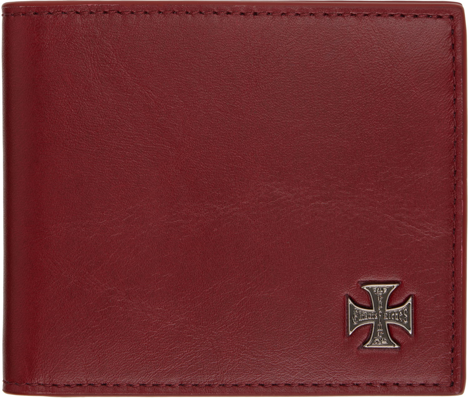 Peňaženka Enfants Riches Déprimés Enfants Riches Déprimés Cross Emblem Leather Wallet Červená | 100-413, 0
