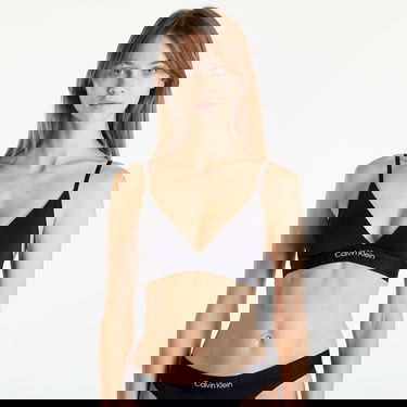 Podprsenka CALVIN KLEIN Monolith Cotton Light Lined Triangle Bra Čierna | QF6990E UB1, 1
