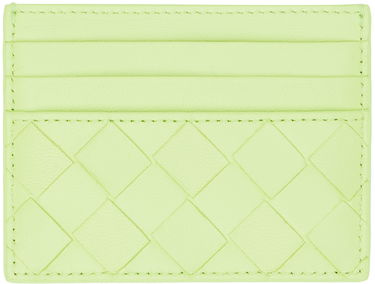 Peňaženka Bottega Veneta Intrecciato Card Holder Zelené | 742325 VCPP3, 1