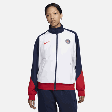 Bunda Nike Dri-FIT Paris Saint-Germain Strike Biela | FN9472-100, 0