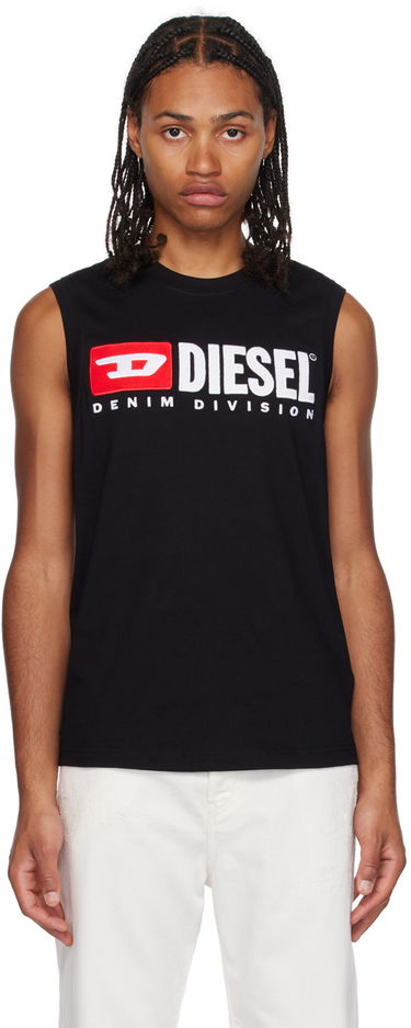 Tielko Diesel T-Isco-Div Tank Top Čierna | A105080GRAI9XX, 0
