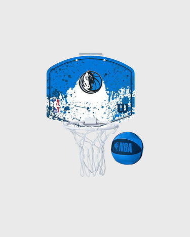 Športový doplnok Wilson Tennis Dallas Mavericks NBA Team Mini Hoop Set Modrá | WTBA1302DAL, 2