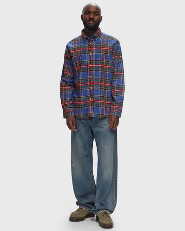 Košeľa Portuguese Flannel Flannel MAGAZINE Longsleeves Shirt Modrá | AW24.057.MAGAZINE, 1