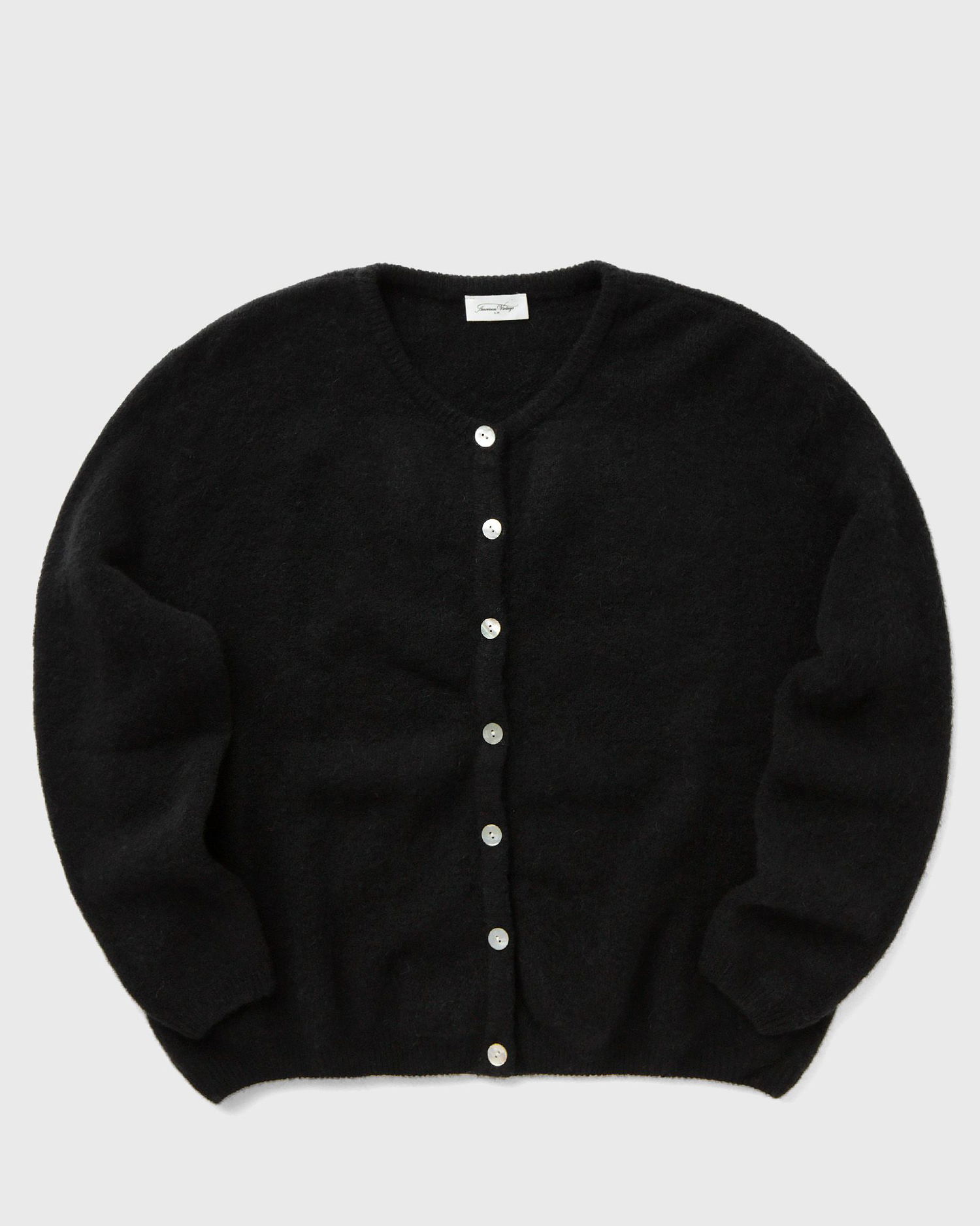Sveter American Vintage VITOW VEST Pullovers Čierna | VITO19EH24-NOIR, 0