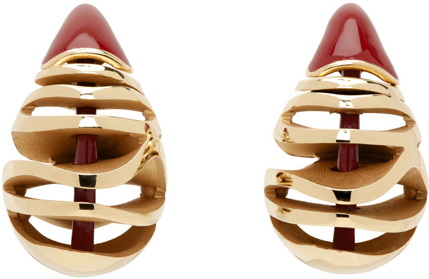 Náušnice Bottega Veneta Drop Earrings Metalická | 795592 VAHU4, 0