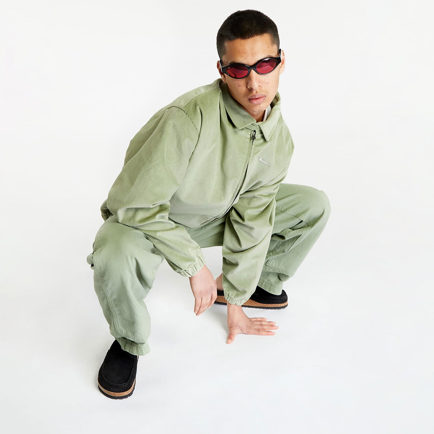 Bunda Nike Life Harrington Jacket Zelené | DX9070-386, 1