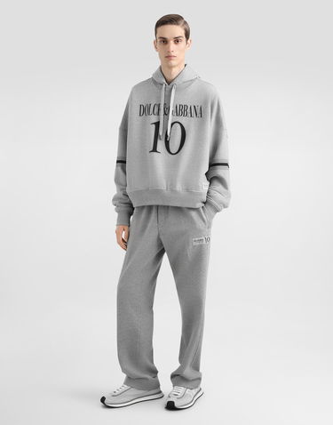Mikina Dolce & Gabbana Dolce & Gabbana Cotton Sweatshirt With Logo Šedá | G9BEFTG7O2NS8290, 1