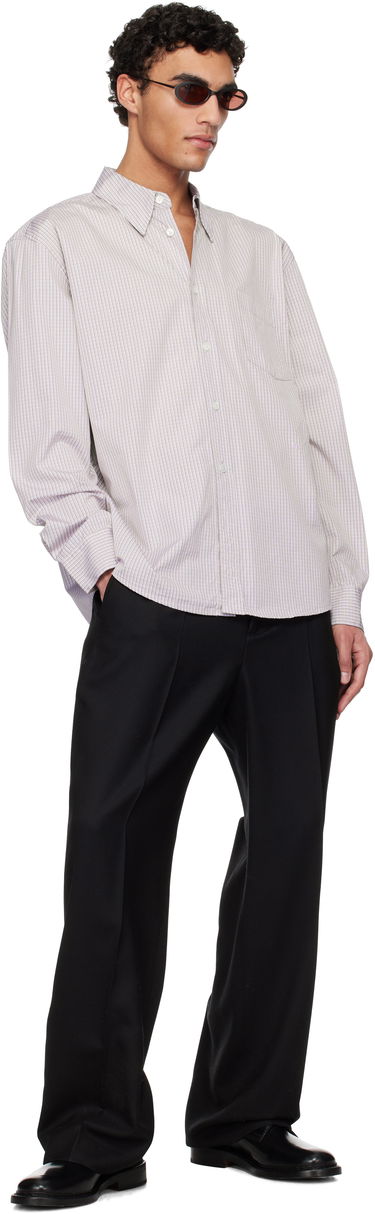 Košeľa OUR LEGACY OUR LEGACY Beyond Button-Down Shirt Fialová | M2252BDI, 3