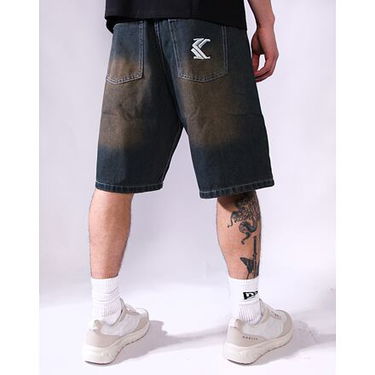 Šortky Karl Kani Karl Kani OG Denim Baggy Shorts W30 Modrá | KK-60100040, 2