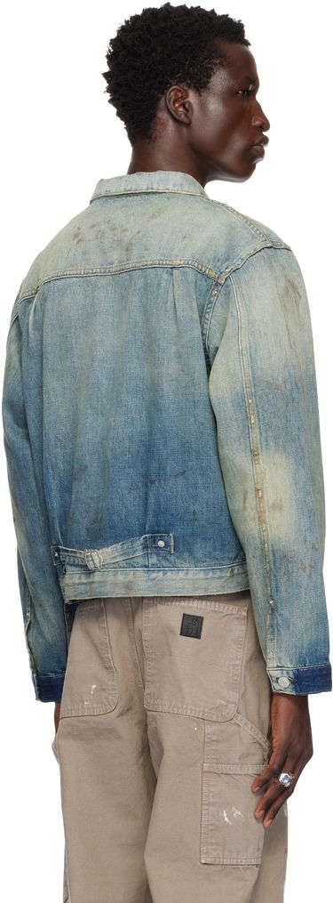 Bunda Enfants Riches Déprimés Enfants Riches Déprimés Type VII Denim Jacket Modrá | 030-481, 2