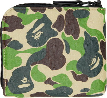 Peňaženka BAPE ABC Camo Zipped Mini Wallet Rôznofarebný | 001SGL801013M, 2
