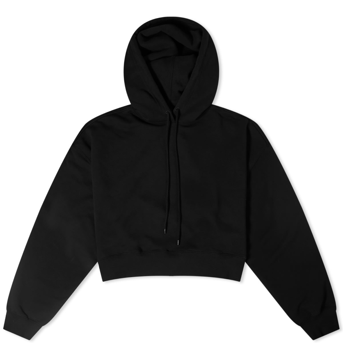 Mikina WARDROBE.NYC Oversize Hooded Top Čierna | W1065PC-BLK, 0