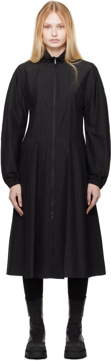 Šaty Moncler Moncler Front Zip Midi Dress Čierna | K10932G000065977X, 0