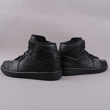 Tenisky a topánky Jordan Air Jordan 1 Mid 2013 ''Triple Black'' Čierna | 554724-010, 3