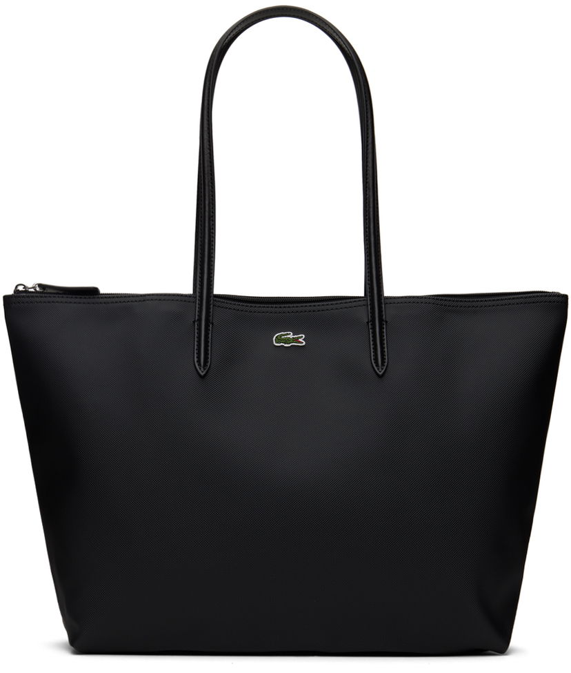 Tote bag Lacoste L.12.12 Concept Zip Tote Bag Čierna | NF1888PO_000