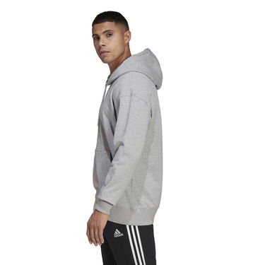 Mikina adidas Performance Men's Hoodie with Front Pocket Šedá | HE4358, 5
