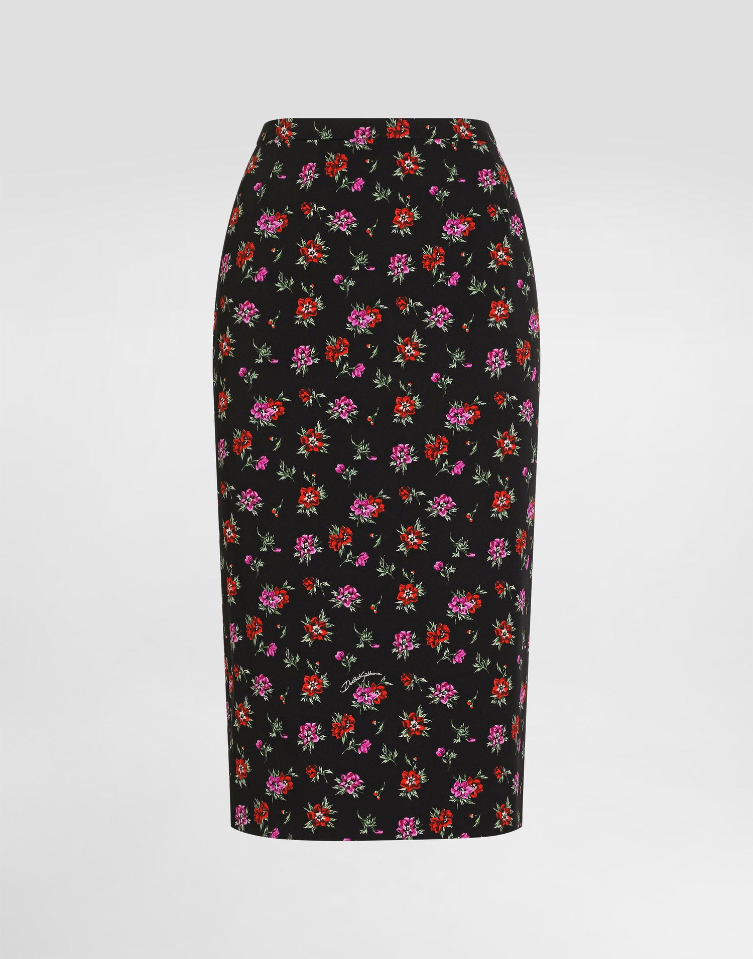 Sukňa Dolce & Gabbana Dolce & Gabbana Floral-print Straight Skirt Rôznofarebný | F4DBNTFSA8EHN5XS, 0