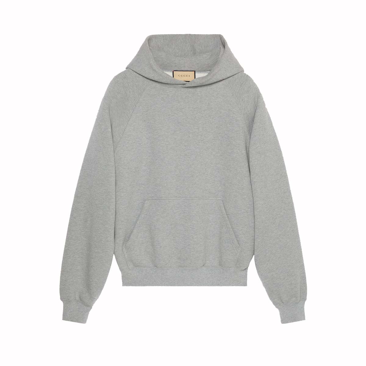 Mikina Gucci Cotton Hooded Sweatshirt Šedá | 768454 XJF3Y 1230, 0