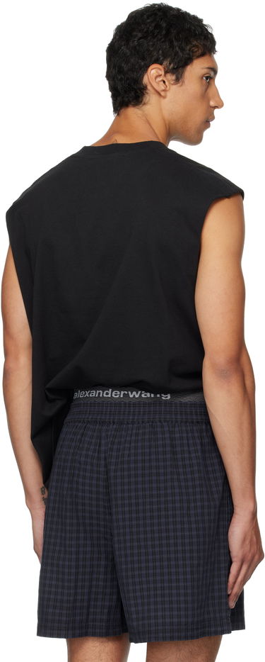 Tielko Alexander Wang Alexander Wang Muscle Tank Top Navy | 6CC3251105, 2