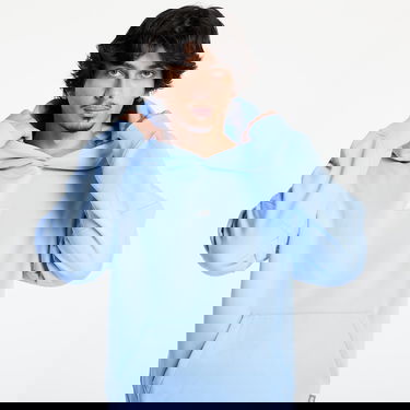 Mikina New Balance Uniform Hoodie Modrá | MT44583ELE, 1