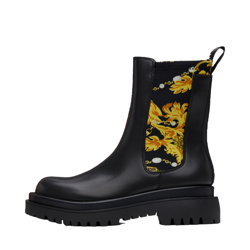 Tenisky a topánky Versace Drew Ankle Chelsea Boots Čierna | E77VA3S60_EZS867