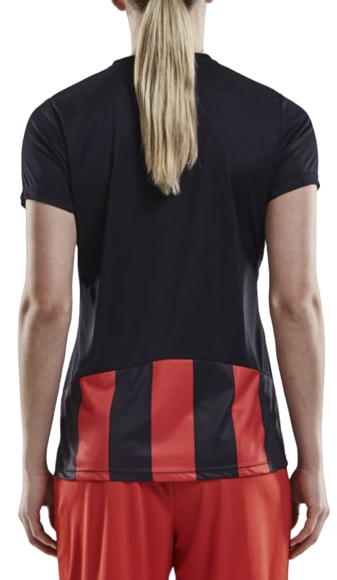 Tričko Craft Striped Jersey T-Shirt Červená | 1905568-9430, 1