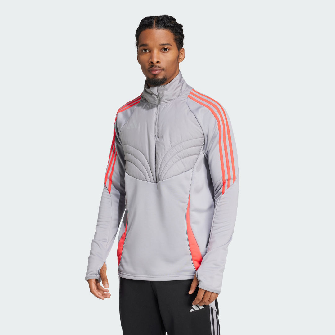 Mikina adidas Performance Top Tiro 24 Winterized Šedá | IY0113, 0