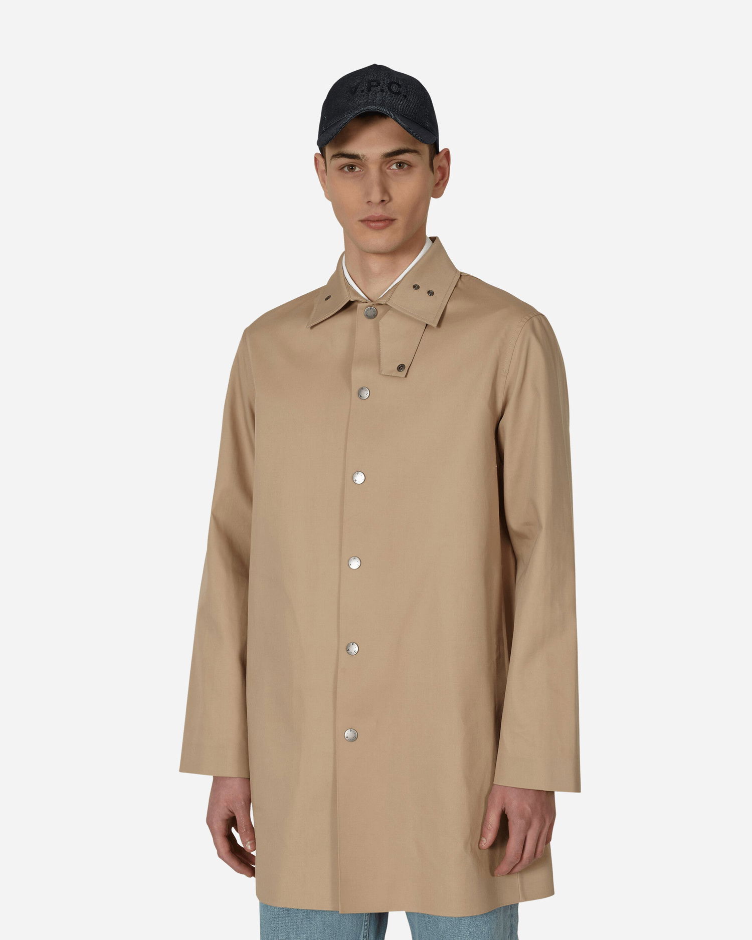 Kabáty A.P.C. Thibault Mac Coat Béžová | COERZ-H01497 BAA, 0
