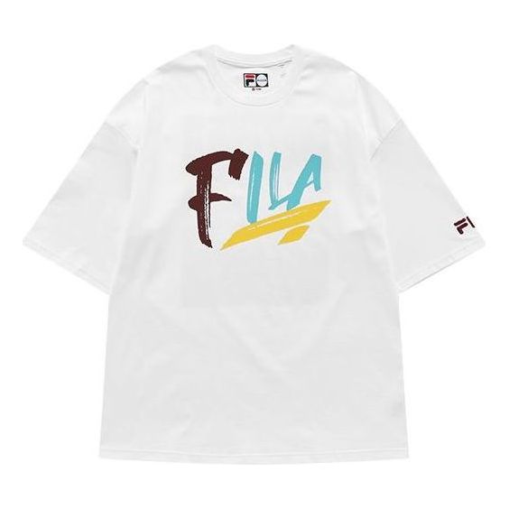 Tričko FILA Fusion Graphic Tee Biela | T11M216104F-WT, 0
