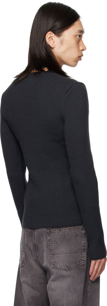Sveter OUR LEGACY OUR LEGACY Compact Round Neck Sweater Navy | M4253CO, 2