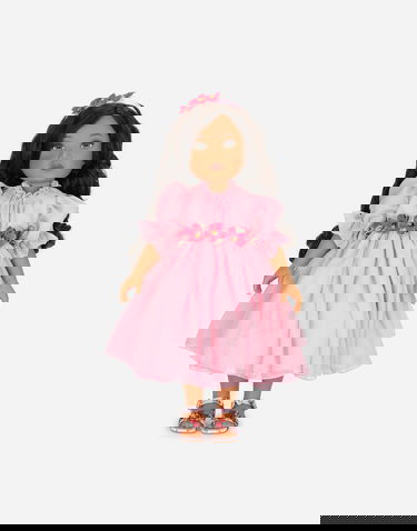 Flexstyle Dolce & Gabbana Doll With Pink Chiffon Dress Ružová | LCJA19G7VAXS9000, 0