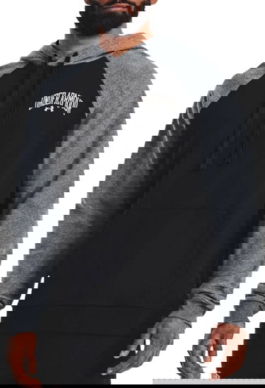 Mikina Under Armour Hoodie Rival  Colorblock Čierna | 1373363-001, 0
