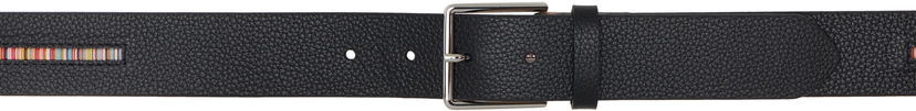 Opasok Paul Smith Grained Leather Signature Stripe Belt Čierna | M1A-5775-BINSTD-79
