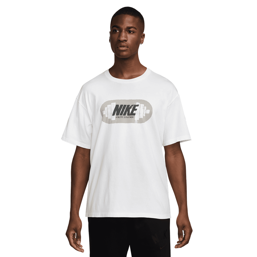 Tričko Nike Men's Gym Heritage T-Shirt Biela | HV4133-100