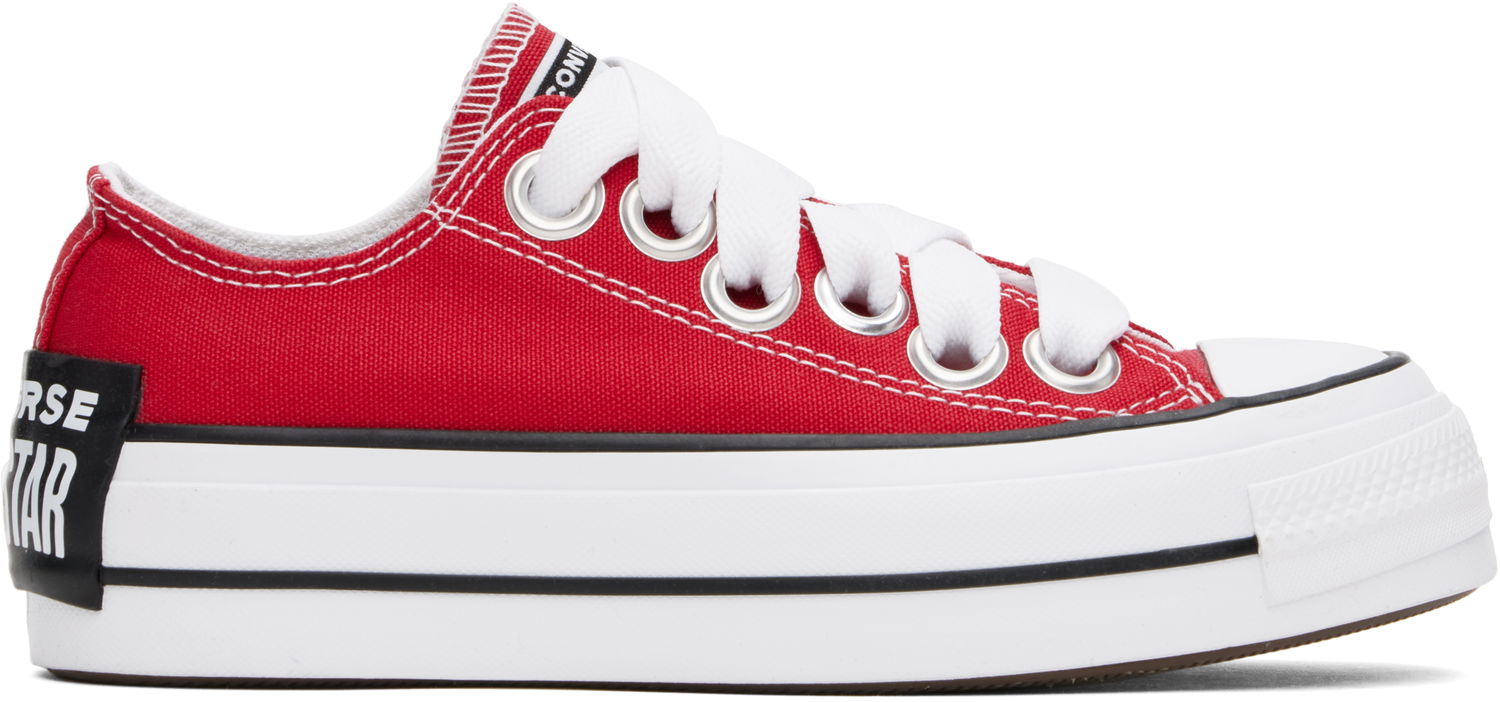 Tenisky a topánky Converse Chuck Taylor All Star Lift Platform Sketch Červená | A10425C, 0