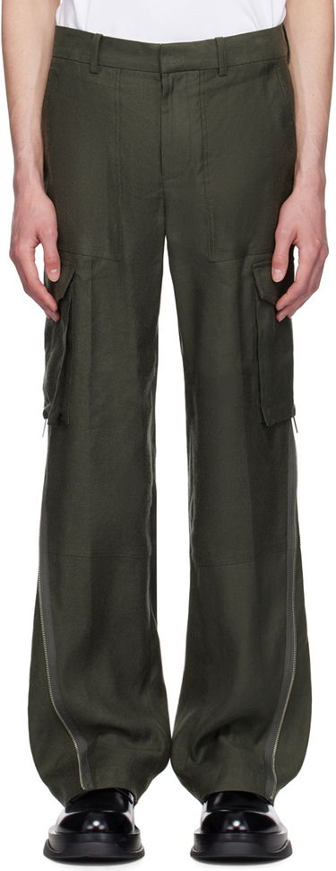 Cargo nohavice Helmut Lang Expansion Panel Cargo Pants Zelené | O04HM202, 0